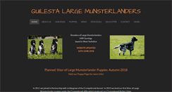 Desktop Screenshot of largemunsterlander.co.uk